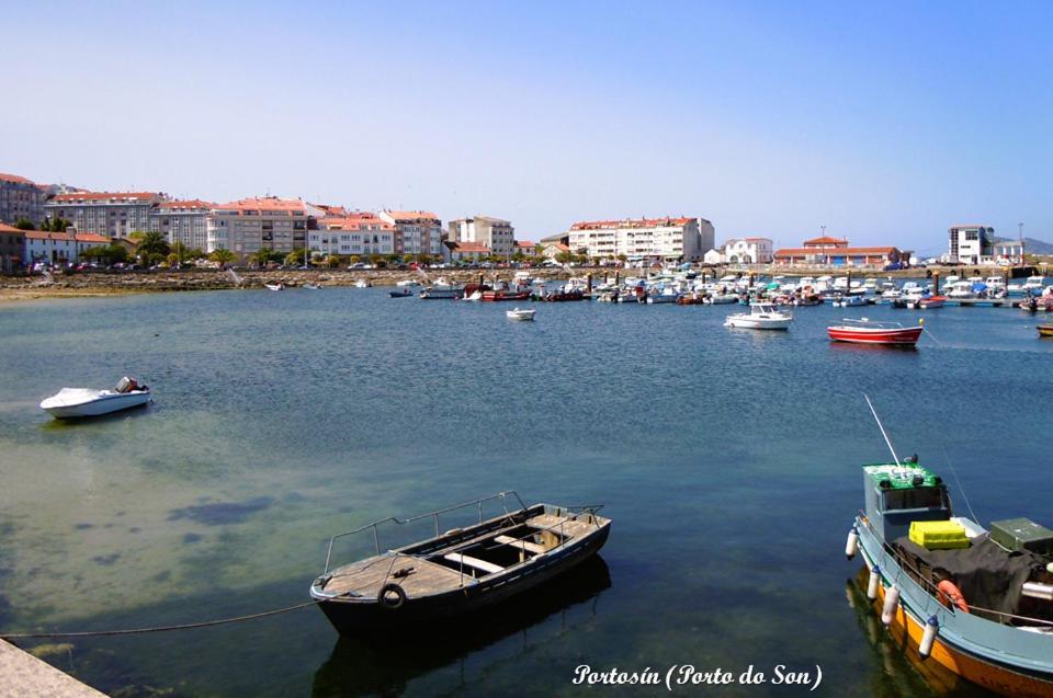 Ferienwohnung Oliveira De Portosín Exterior foto